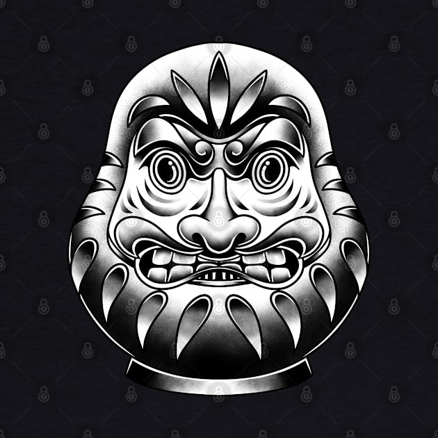 Daruma japanese doll by noorshine